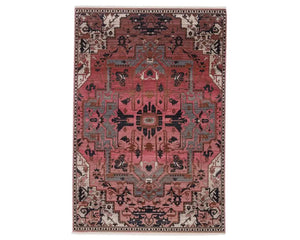 Zefira ZFA06 Pink/Navy Rug