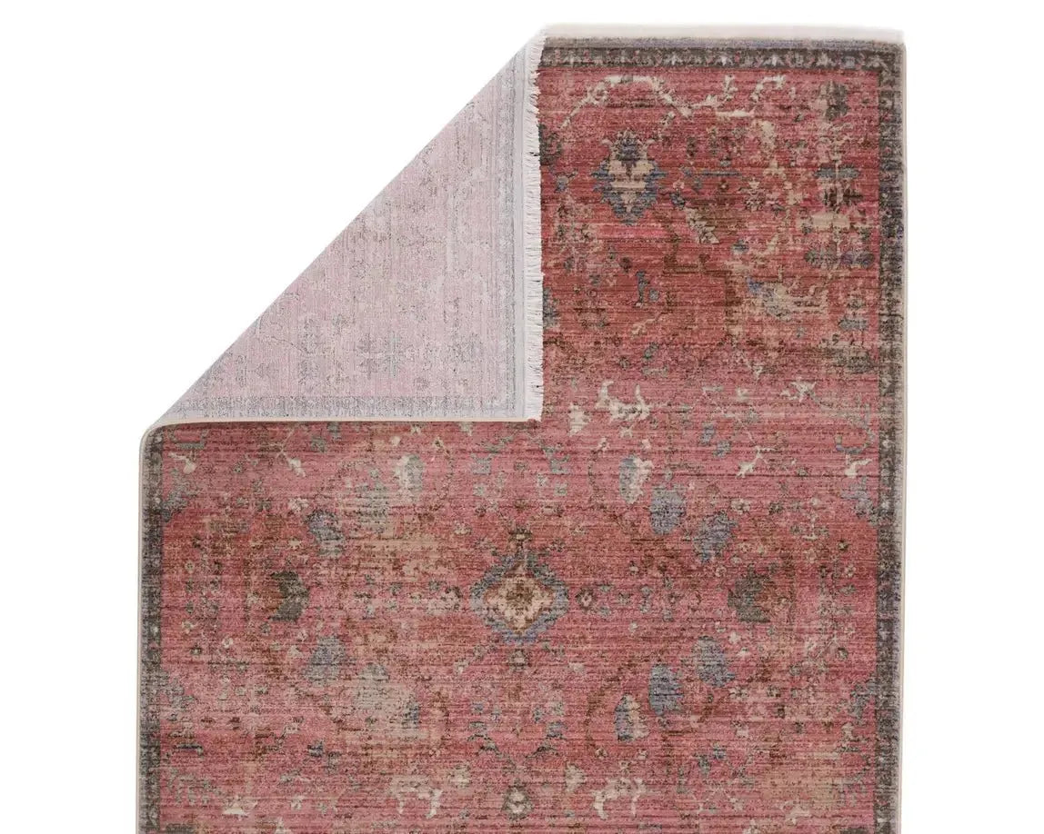 Zefira ZFA07 Pink/Grey Rug