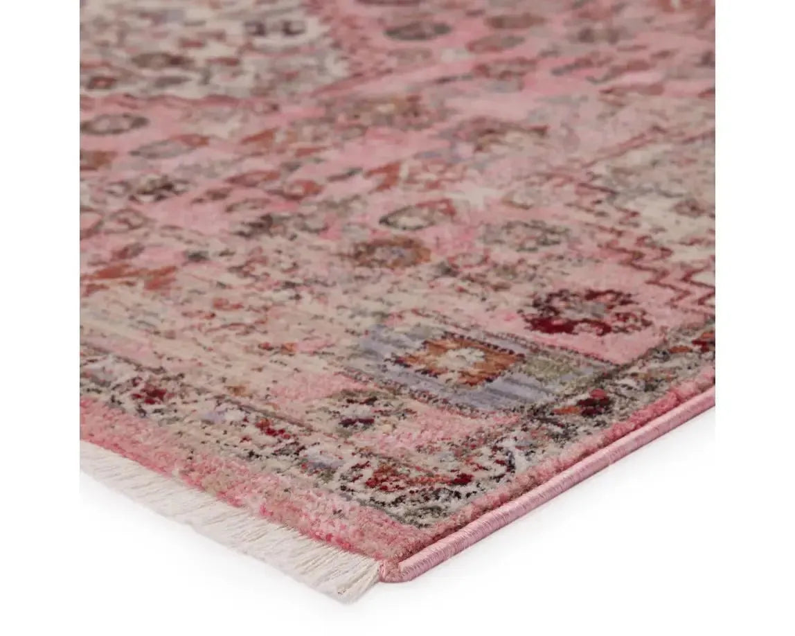 Zefira ZFA10 Pink Rug