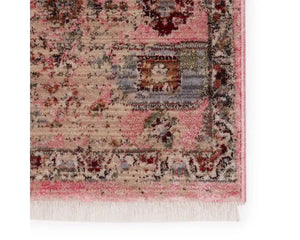 Zefira ZFA10 Pink Rug