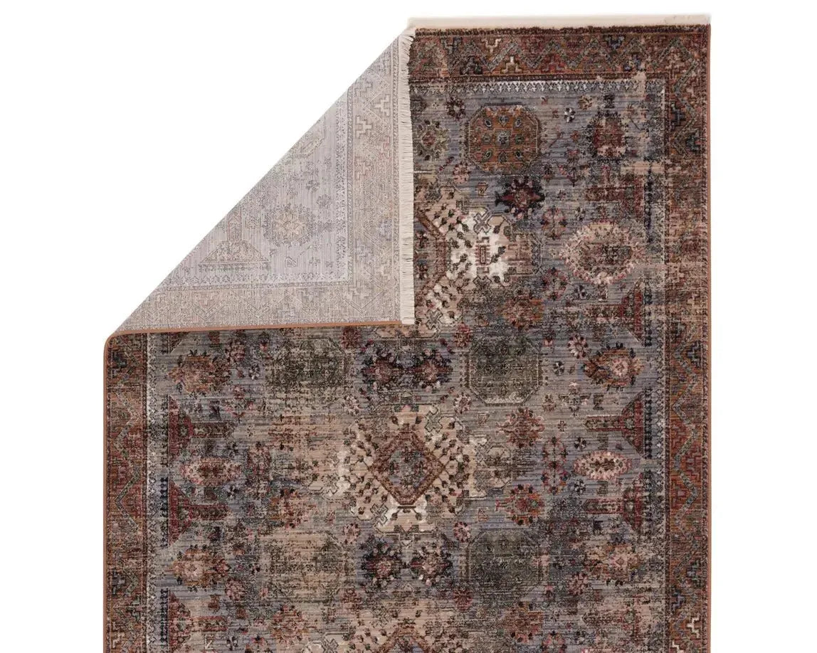 Zefira ZFA11 Grey/Tan Rug