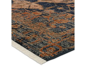 Zefira ZFA14 Orange/Blue Rug