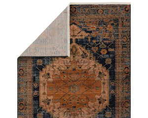 Zefira ZFA14 Orange/Blue Rug