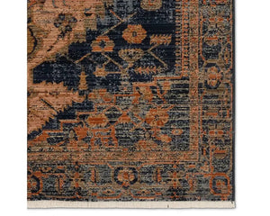 Zefira ZFA14 Orange/Blue Rug