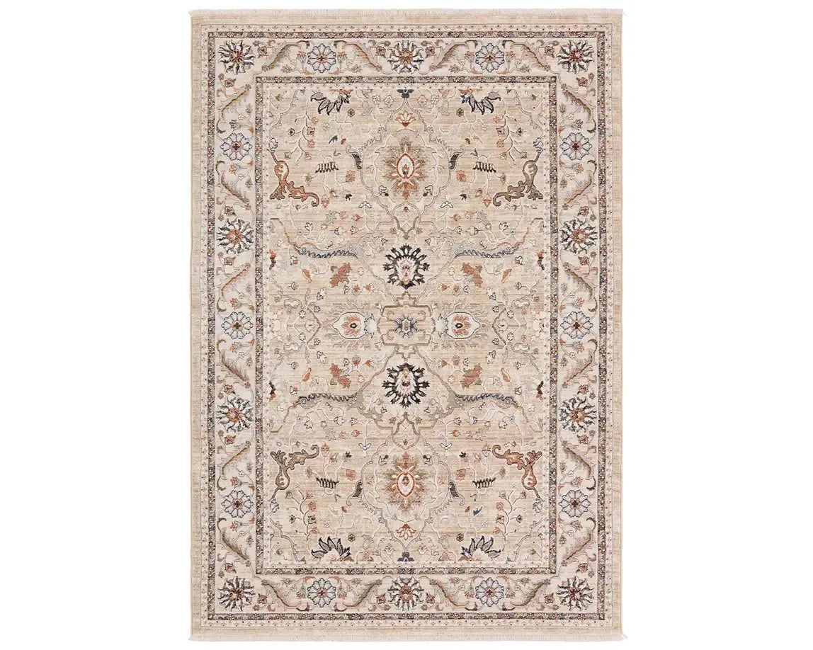 Zefira ZFA19 Beige/Grey Rug