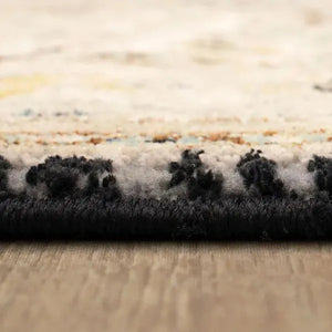 Zephyr 92123 90166 Chronos Black Rug