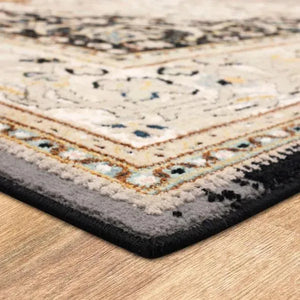 Zephyr 92123 90166 Chronos Black Rug
