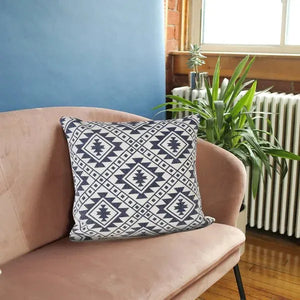 Zion 07795NBU Navy Blue Pillow