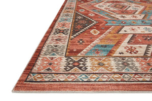 Zion Zio-05 Red/Multi Rug
