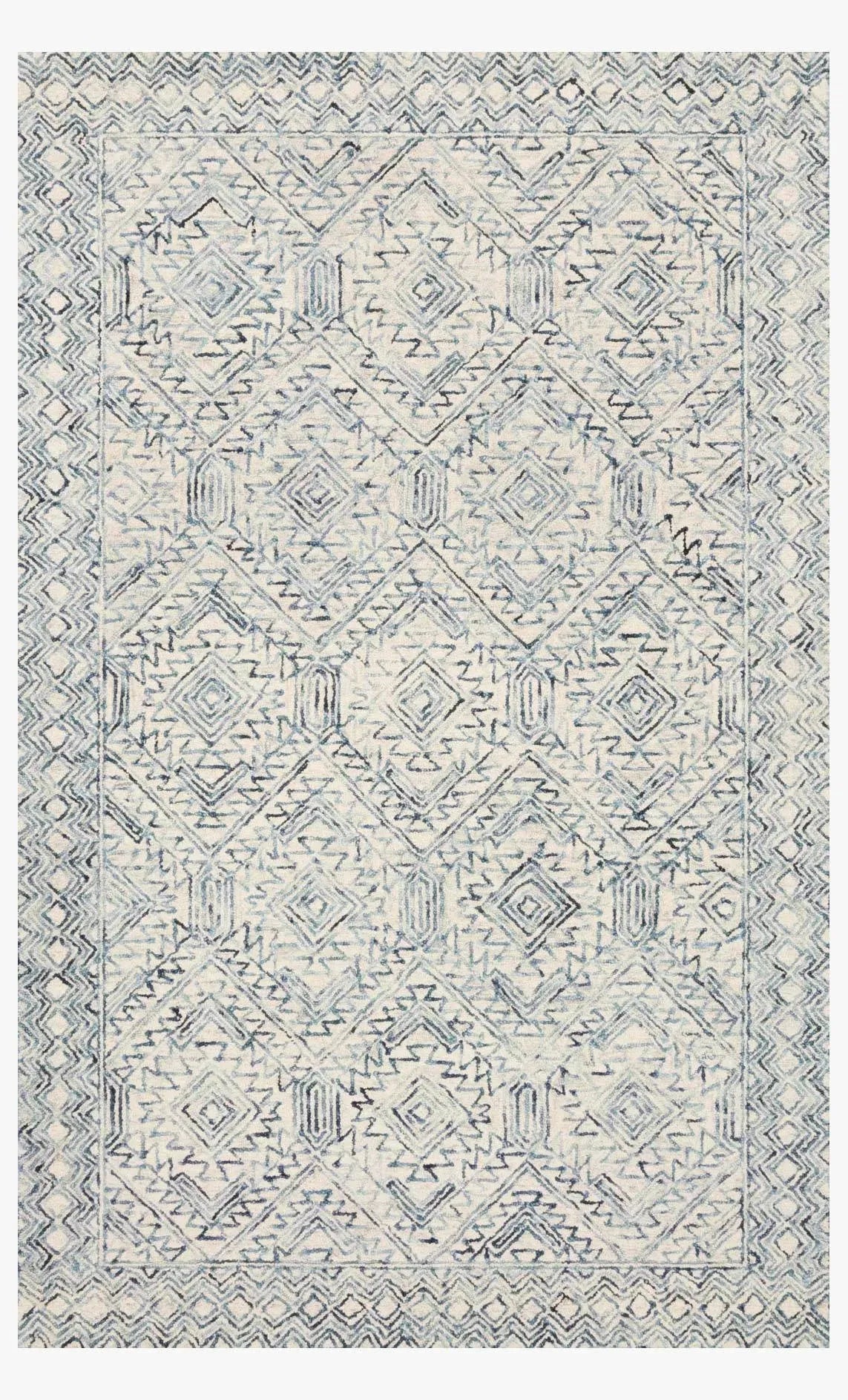 Ziva ZV-03 Bluestone Rug - Rug & Home