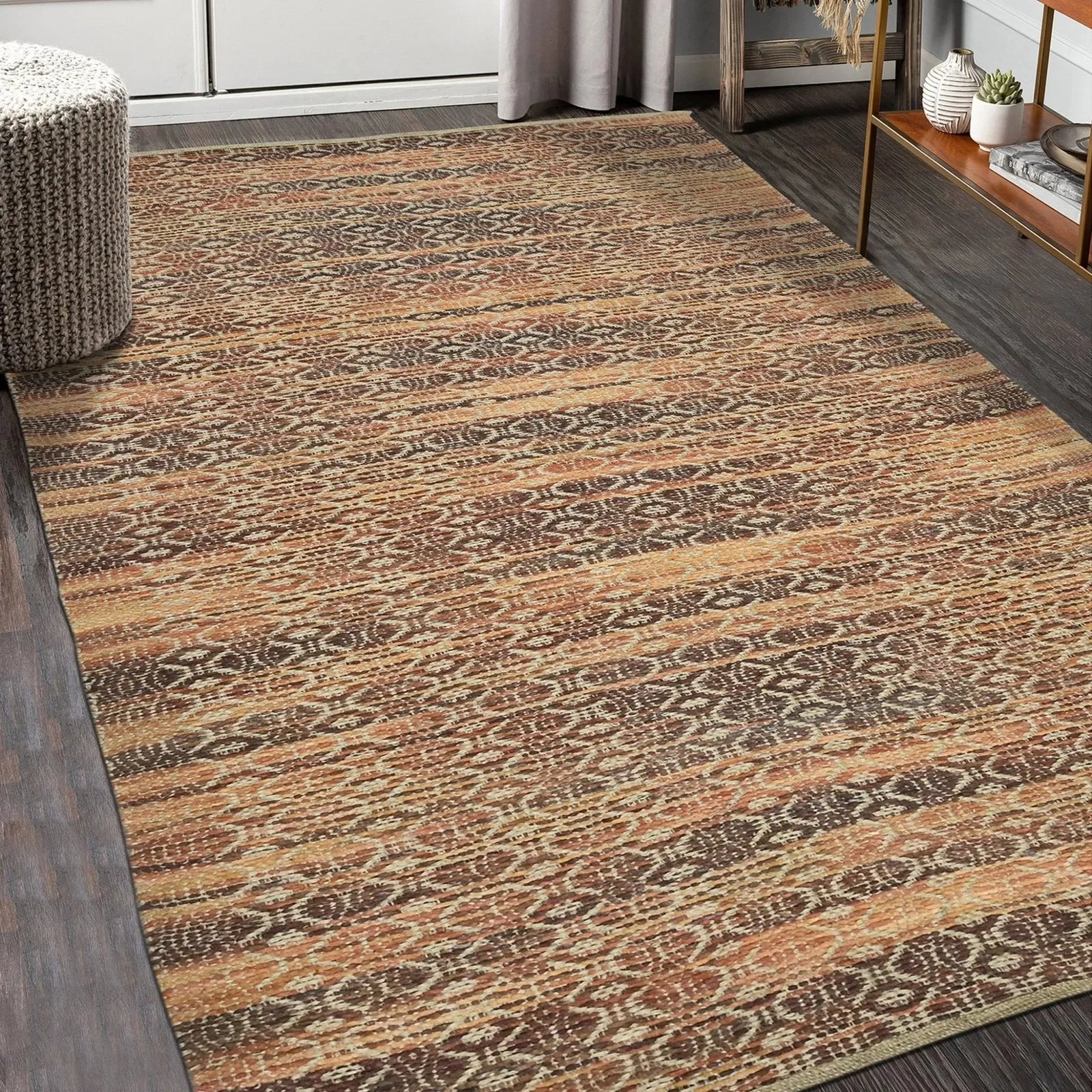 Zola ZOL-4 Red/Yellow Rug