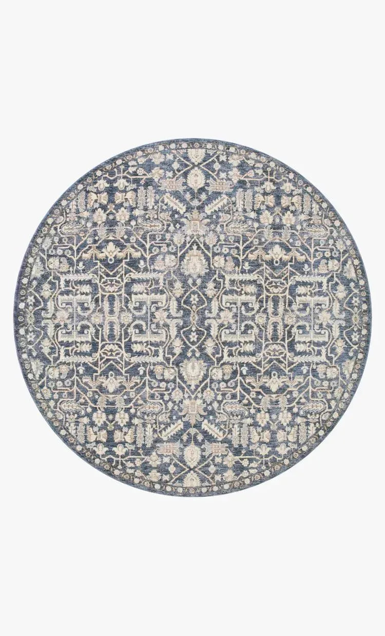 Zuma ZUM-02 Blue/Ivory Rug