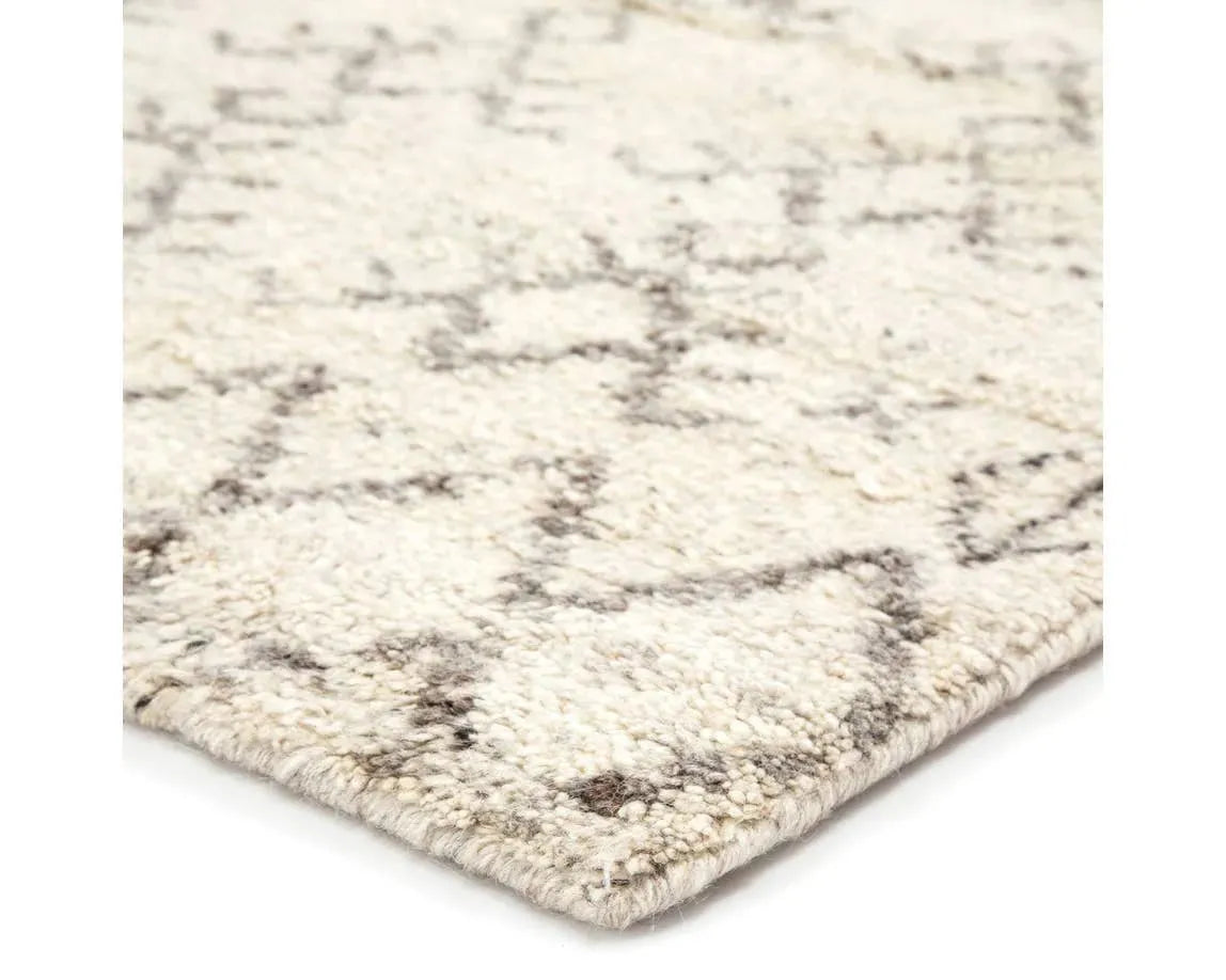 Zuri ZUI01 Zola Ivory / Brown Rug
