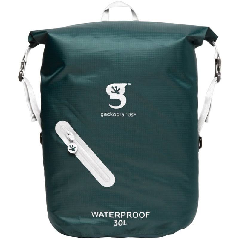 Geckobrands Waterproof Lightweight Backpack Green/White - Backpacks at Academy Sports OH_5ZIPCOZL