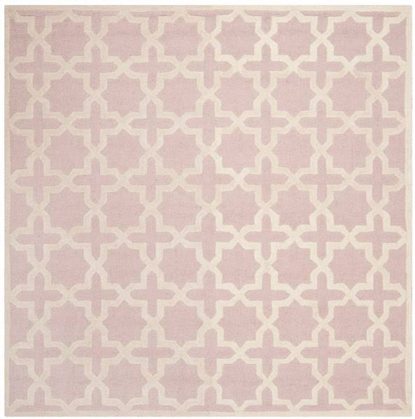 Safavieh Cambridge Light Pink Ivory 8' x 8' Square Rug DG_CEJTD20V