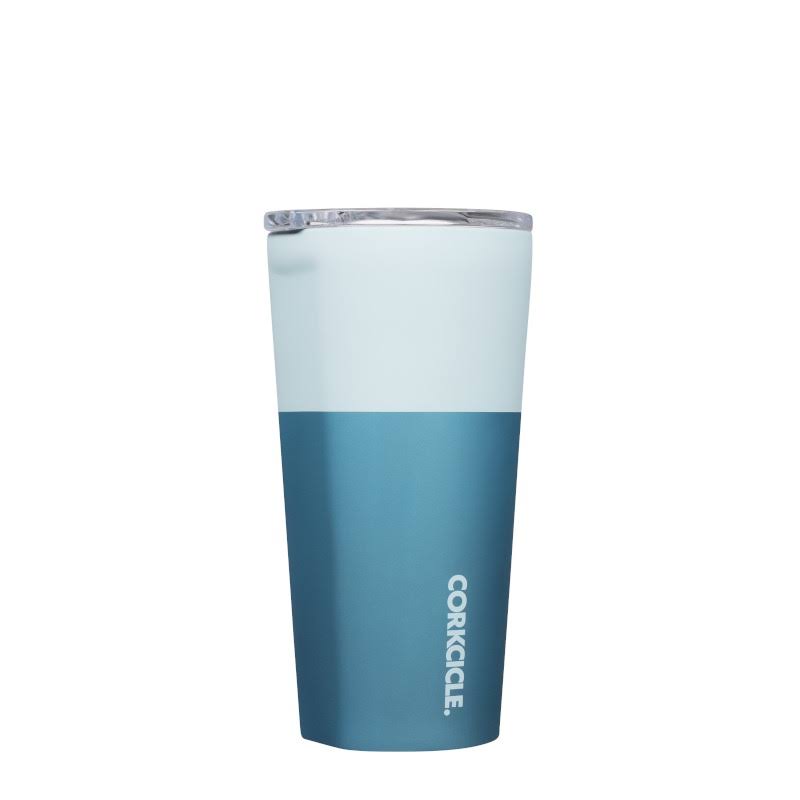 Corkcicle Color Block Glacier Blue 16 oz. Tumbler MX_JI5HUM9I