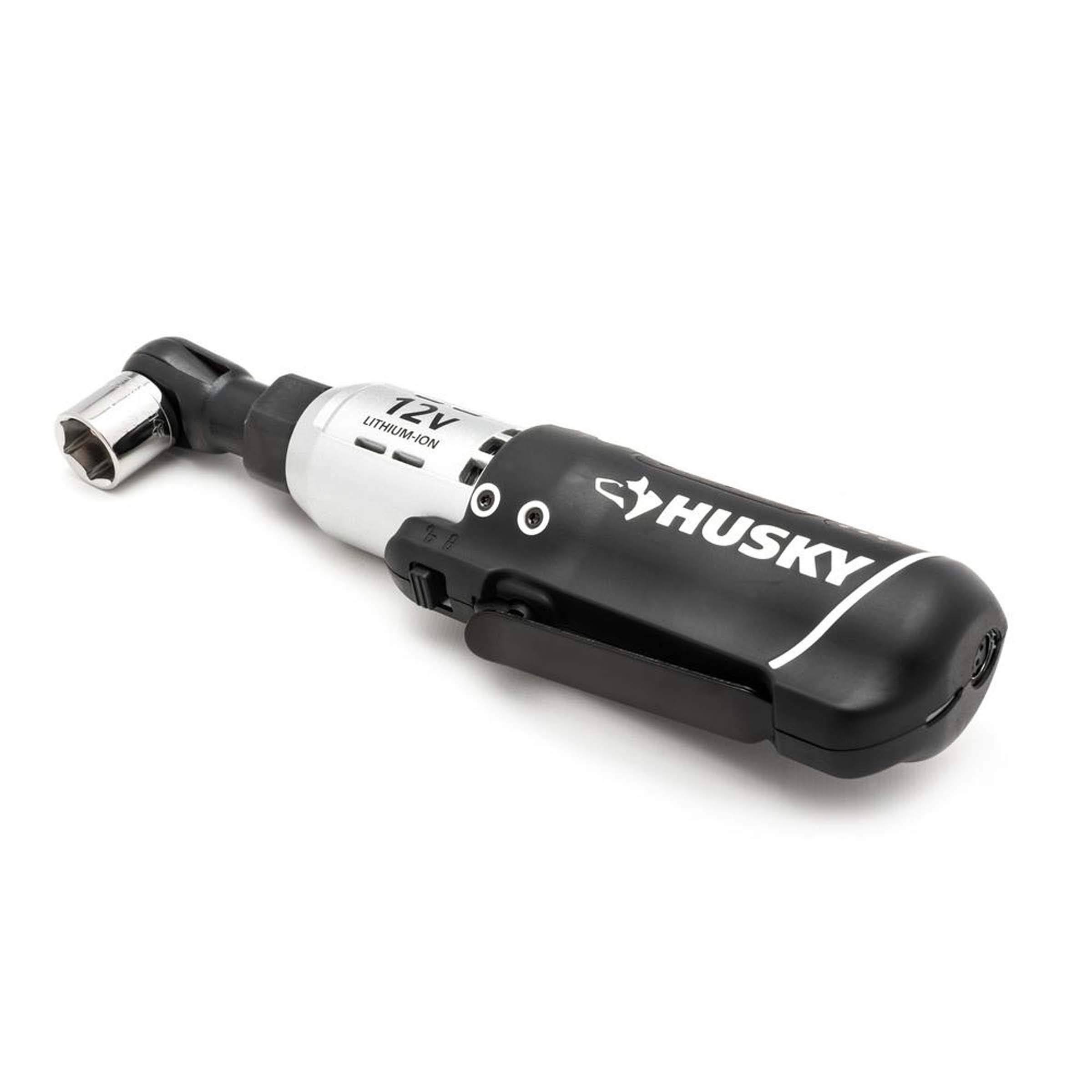 Husky 3/8 in. Drive 12-Volt Lithium Ion Cordless Ratchet HB_MHKUZHAB