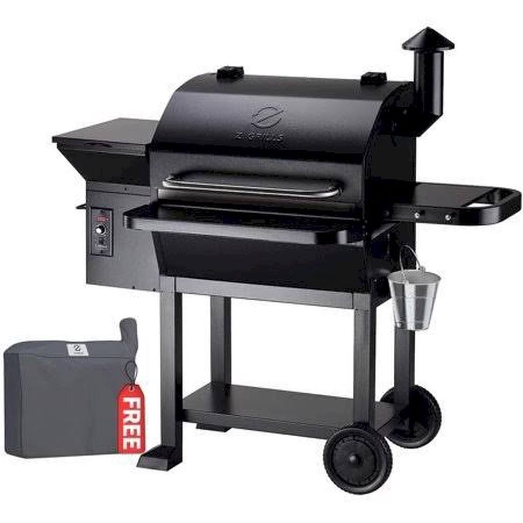 Z Grills 10002B Smart Wood Pellet Grill 8 in1 Outdoor BBQ Smoker 1000 Sq Inches Cooking Area, Black RM_2QXTX5ML