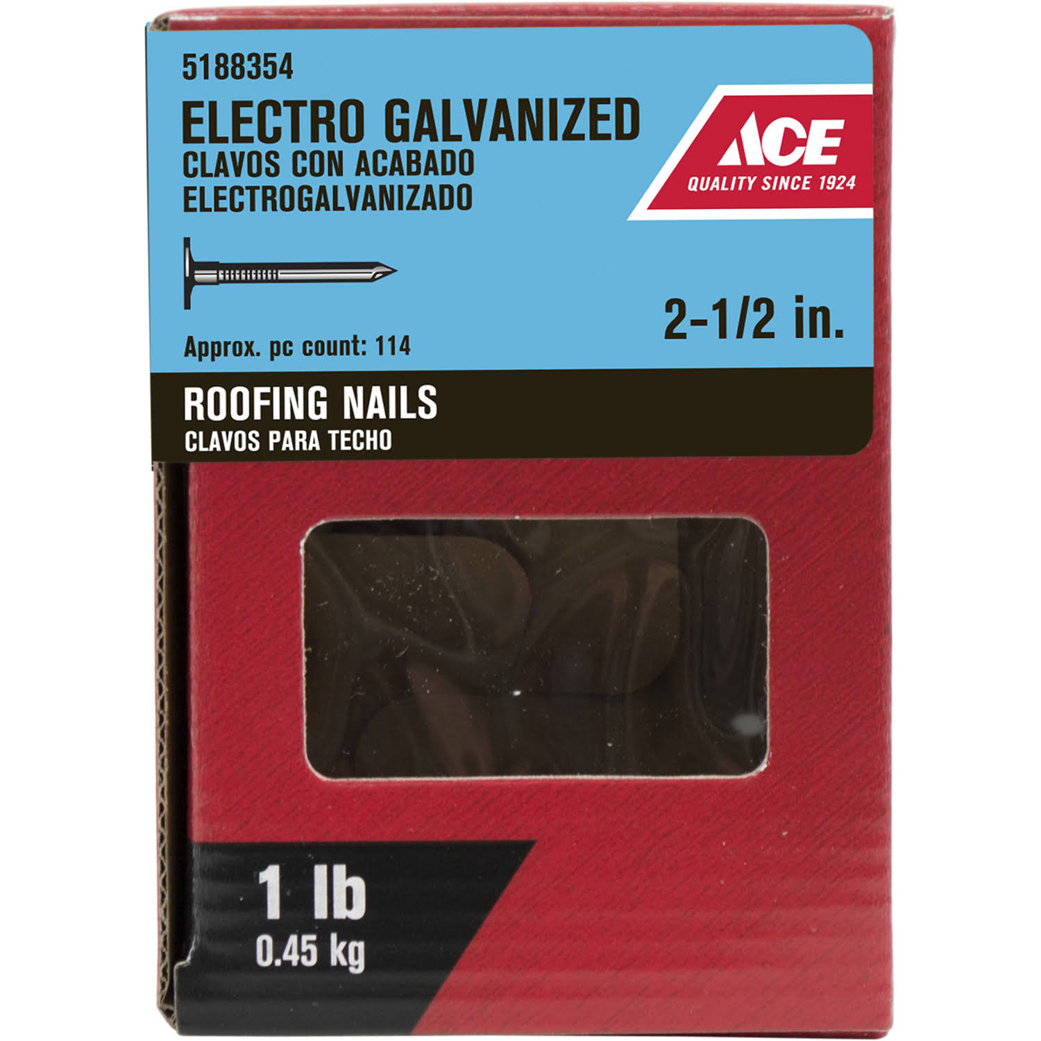 Ace Roof Nail 2.5 incheg 1#0830662 OD_5OKMVKVU
