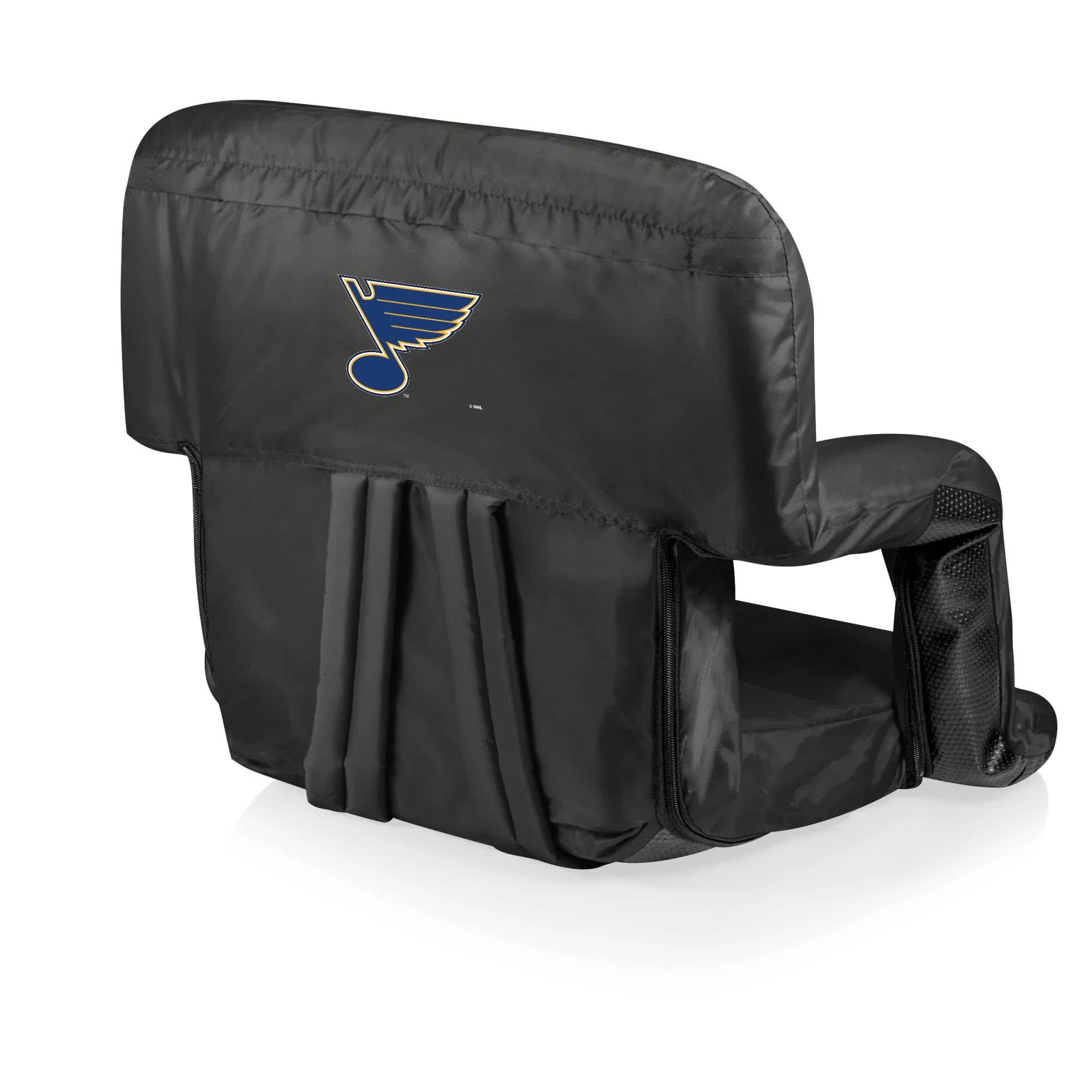 Black St. Louis Blues Ventura Portable Reclining Stadium Seat E5_Z6MYBPBG