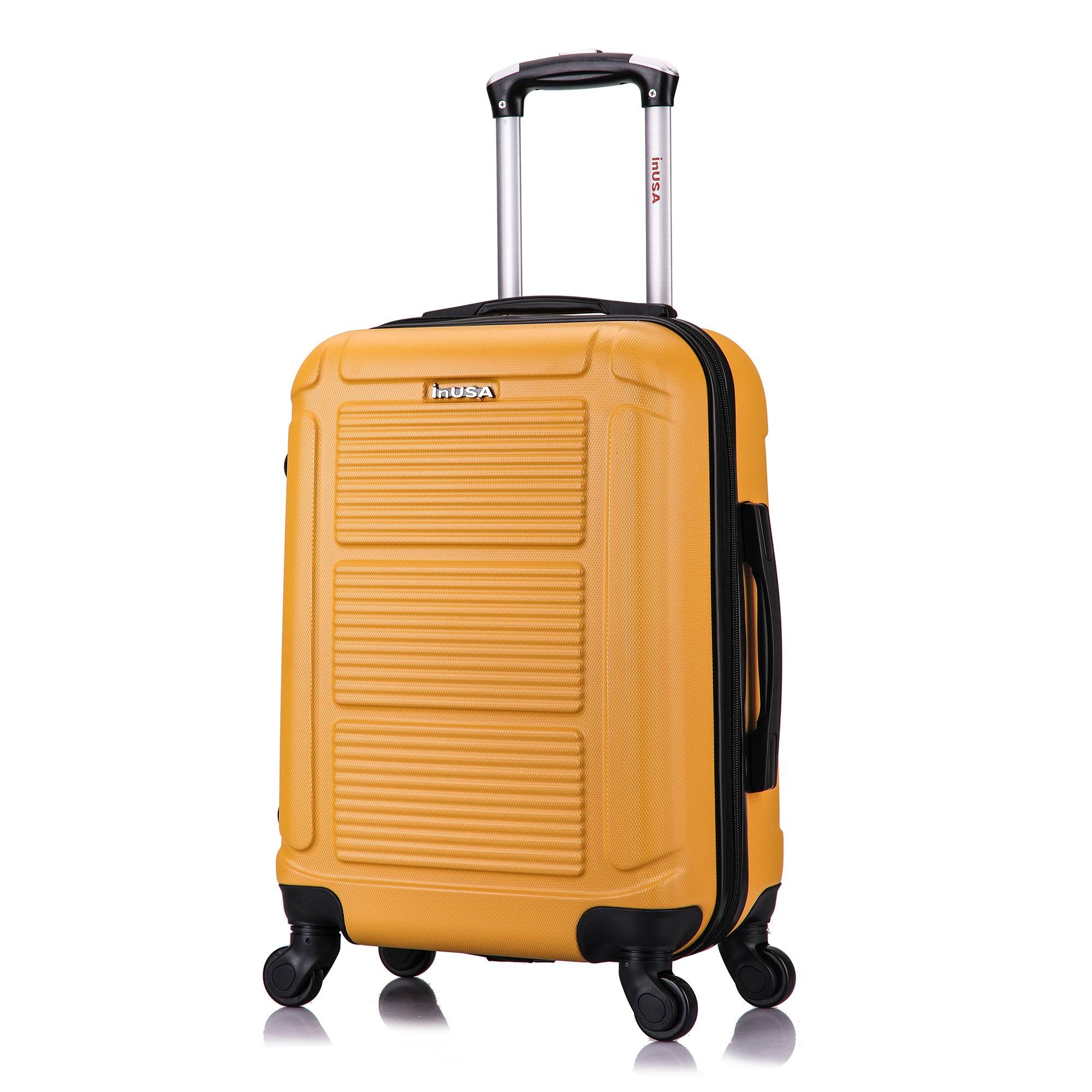 Pilot Carry-On Hardside Luggage - Mustard Yellow | Inusa 8S_AQJQKTXS