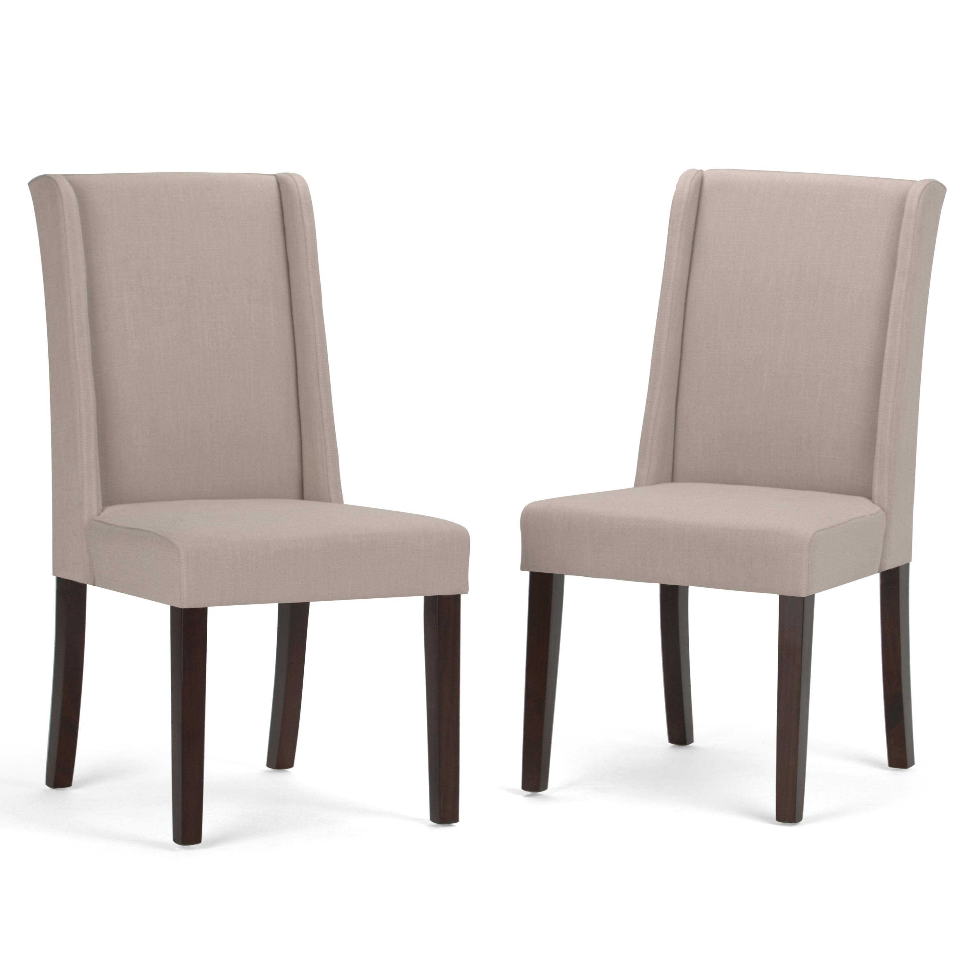 Simpli Home Sotherby Deluxe Dining Chair, Natural (Set of 2) EH_MRGLPEW6