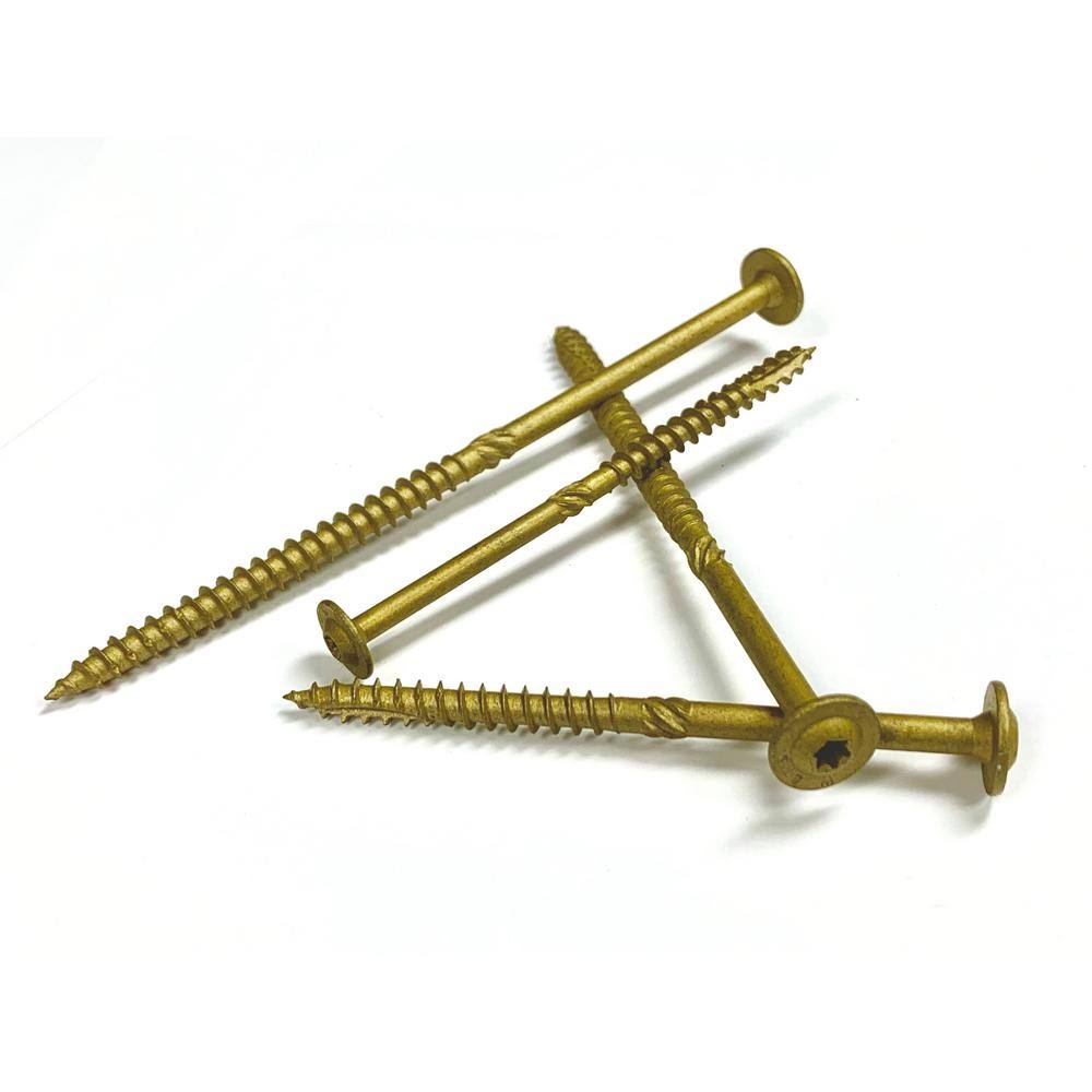 Big Timber 1CTX145 T-25#14 x 5' Construction Lag Screw Knurled Shank Type-17, B OJ_FENUBSHE