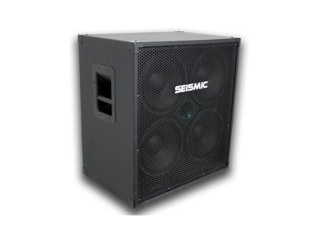 Seismic Audio MB-410 4x10 Bass Cabinet / Tolex Cover with Volume Control NG_MGOU6ODK