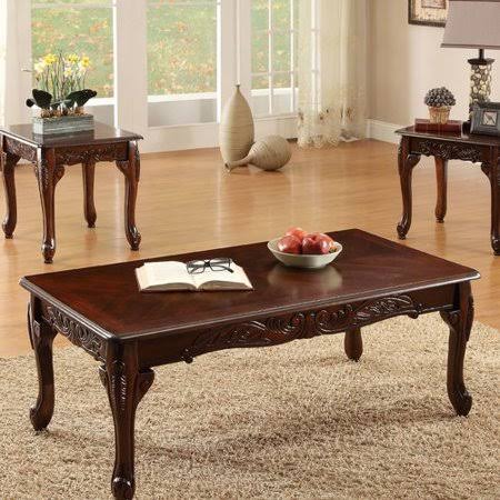 Astoria Grand Harrietta 3 Piece Accent Table Set Color: Dark Cherry XA_EBIEISBM