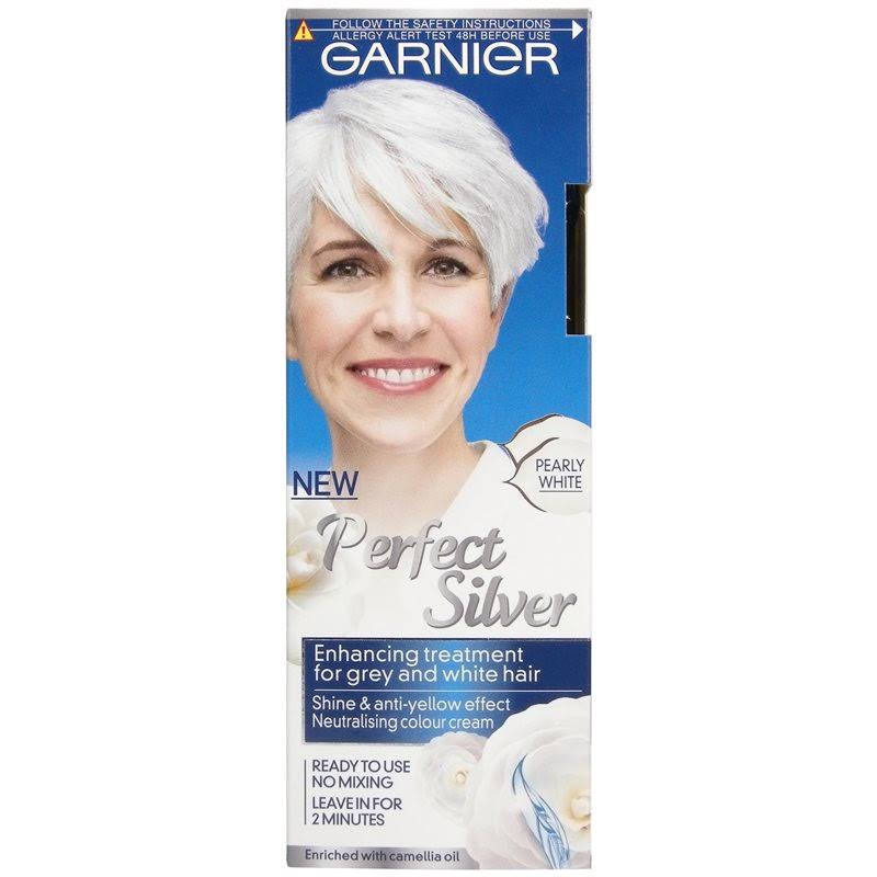 Garnier Perfect Silver Grey Hair Neutralising Cream - Pearly White 9V_H50M32YK