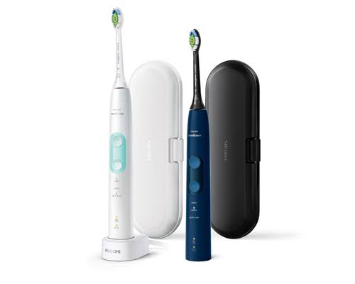 Philips 4500 Series HX6851/34 Electric Toothbrush Adult Sonic Toothbrush Mint Colour, White LS_CEYBOADY