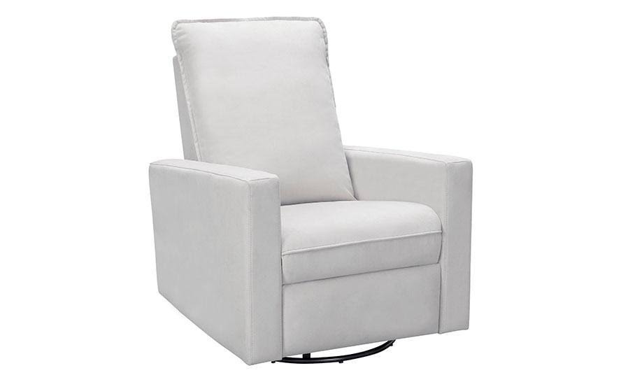 Reagan Power Swivel Glider Recliner White JJ_X2V3L9XW