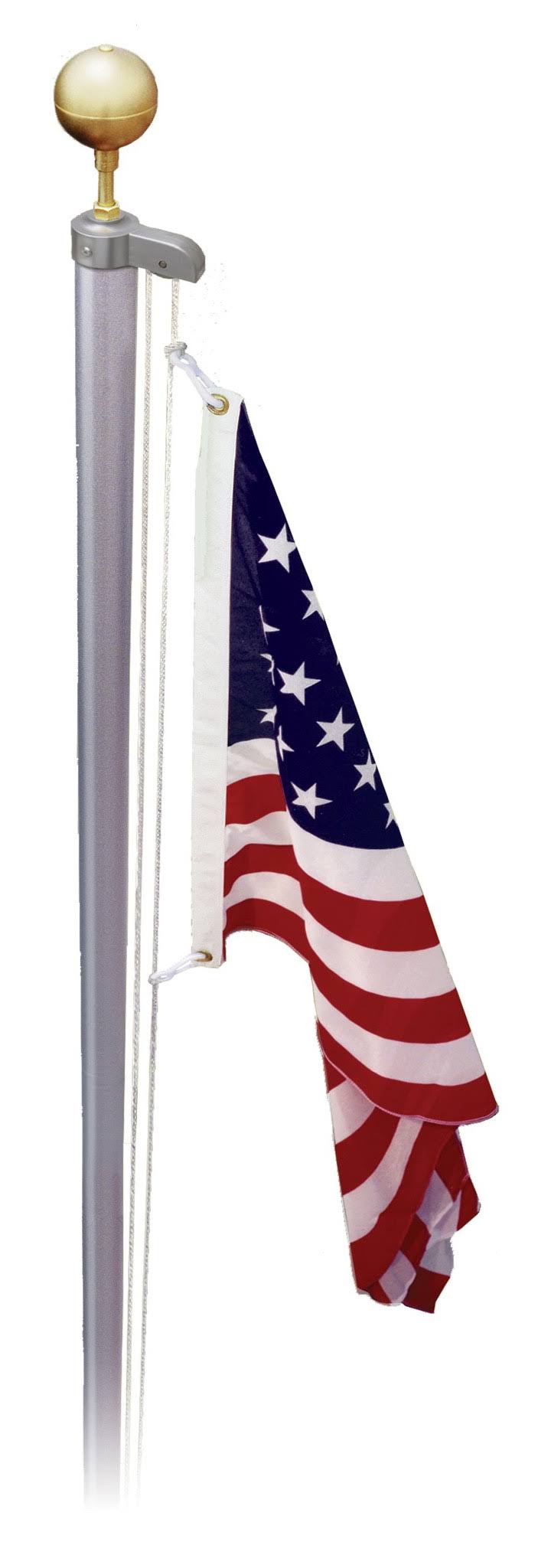 Ezpole Flagpoles Classic Flagpole Kit, 21-Feet RF_QBKFNAKJ