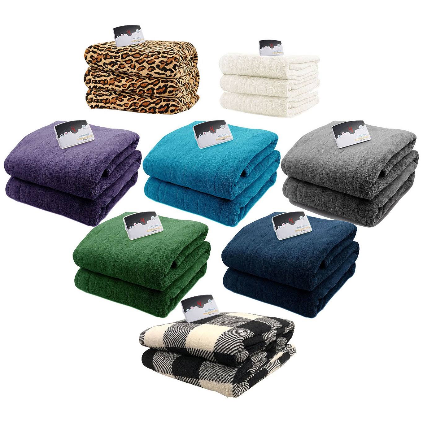 Biddeford Microplush Electric Heated Blanket Digital - Assorted Sizes Colors 2033-905191-935 FD_B6X3S4Z1