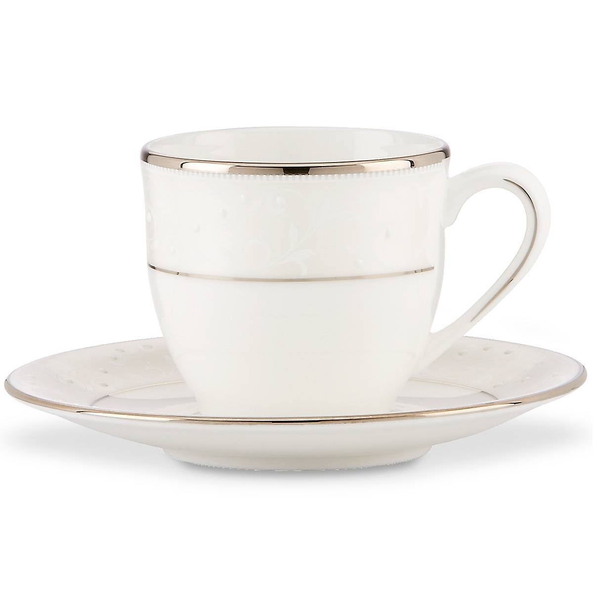 Lenox Opal Innocence Demitasse Cup Saucer 4G_AXSIQSXL