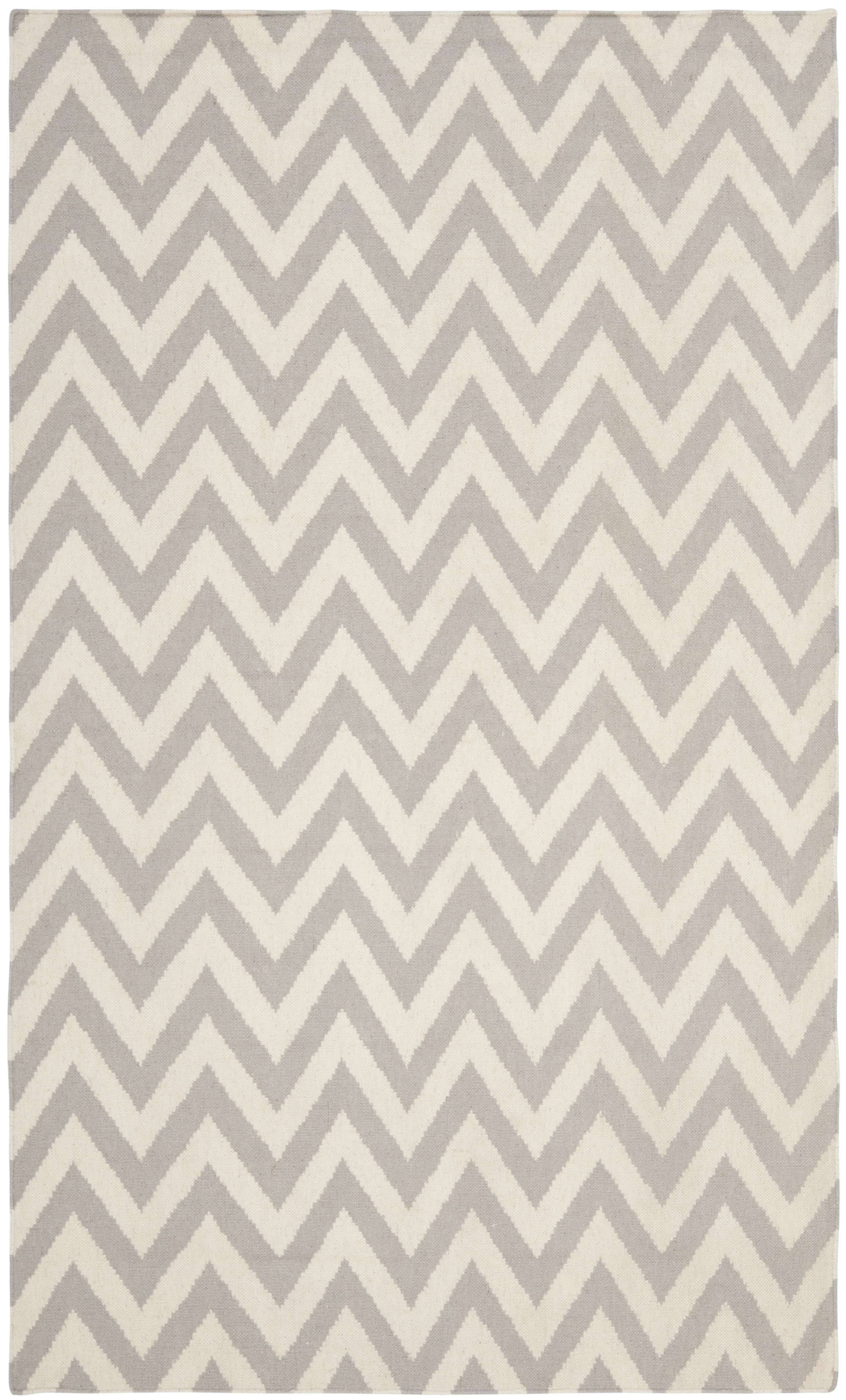 Safavieh 8' x 10' Dhurries DHU557C Grey / Ivory Rug O0_5KNXFRIN