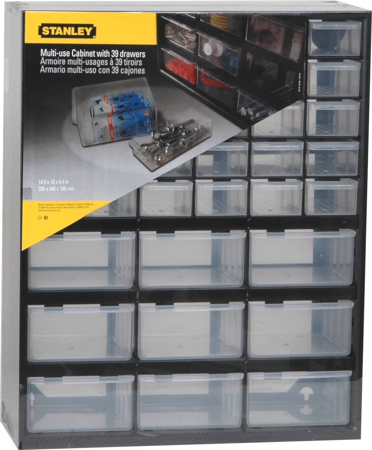 Stanley 1-93-981 Storage Box with 39 Compartments, Multicolor WG_ZX7NKKNF