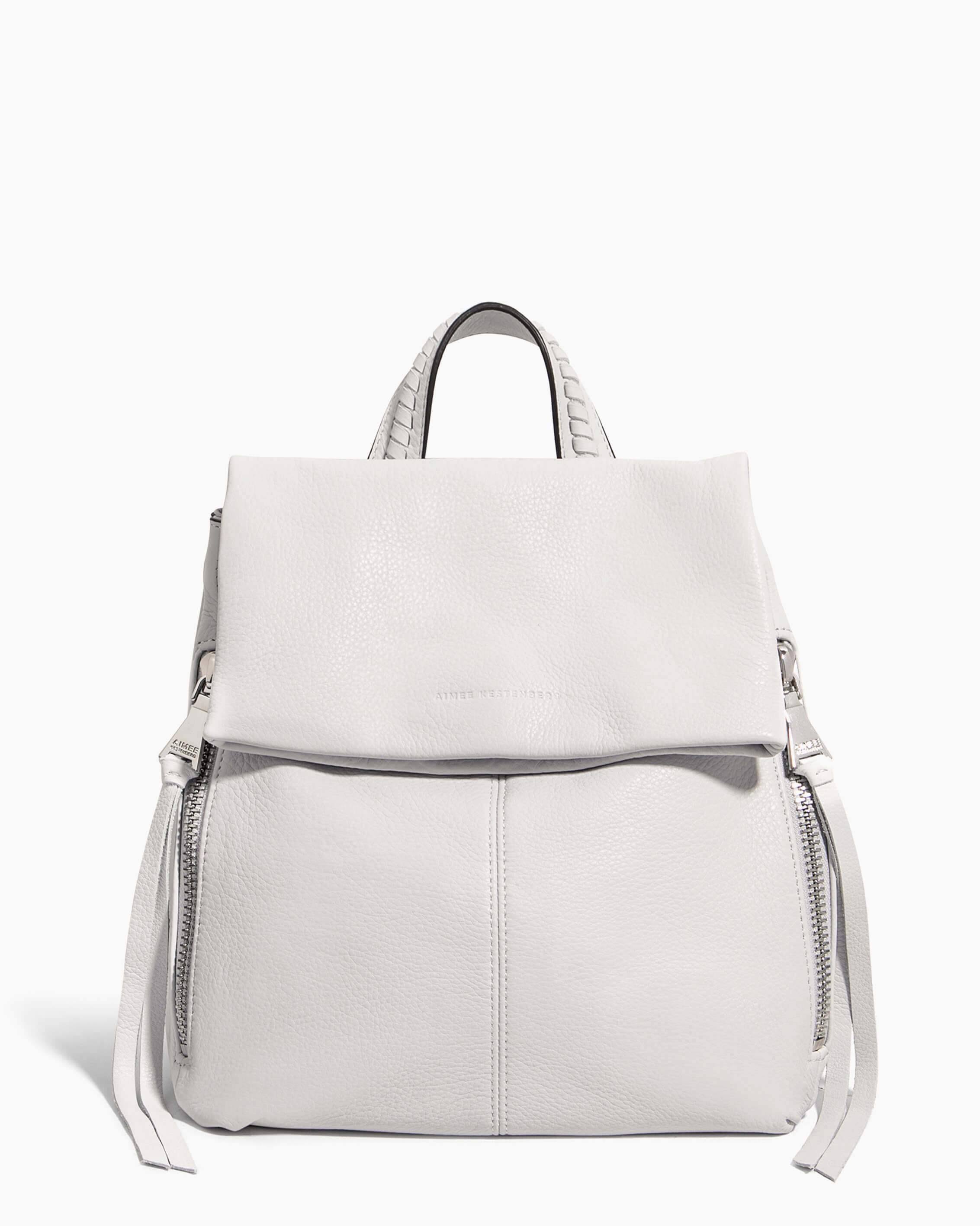Aimee Kestenberg Glove Tanned Leather Backpack- Bali ,Cloud AP_B6OITYJW