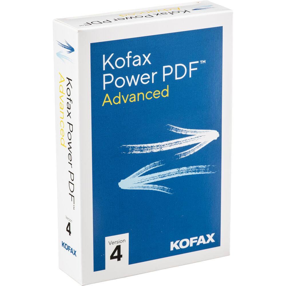 Kofax Power PDF 4.0 Advanced Retail Box DE_SI7ABQJ2