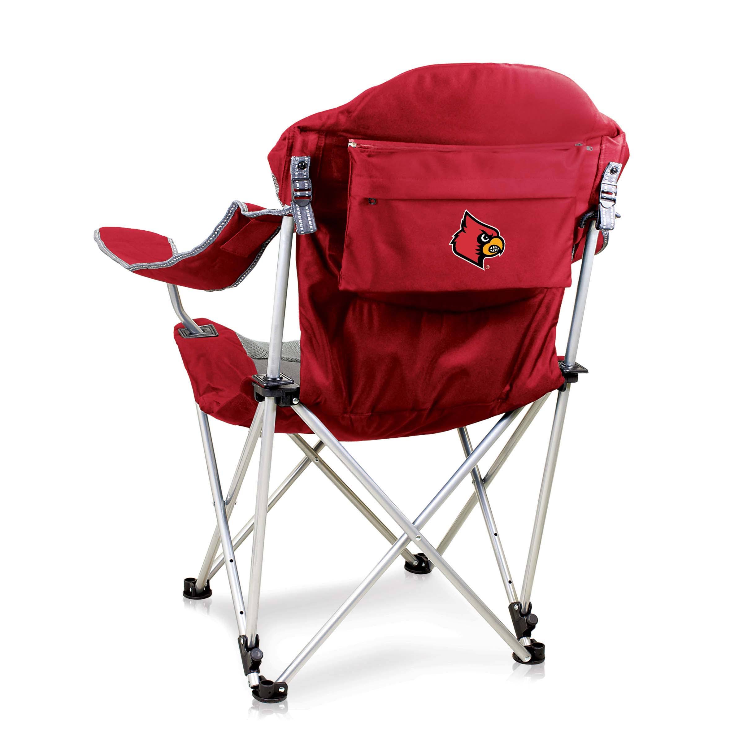 Louisville Cardinals Reclining Camp Chair (Red) 7L_DO58MSCX