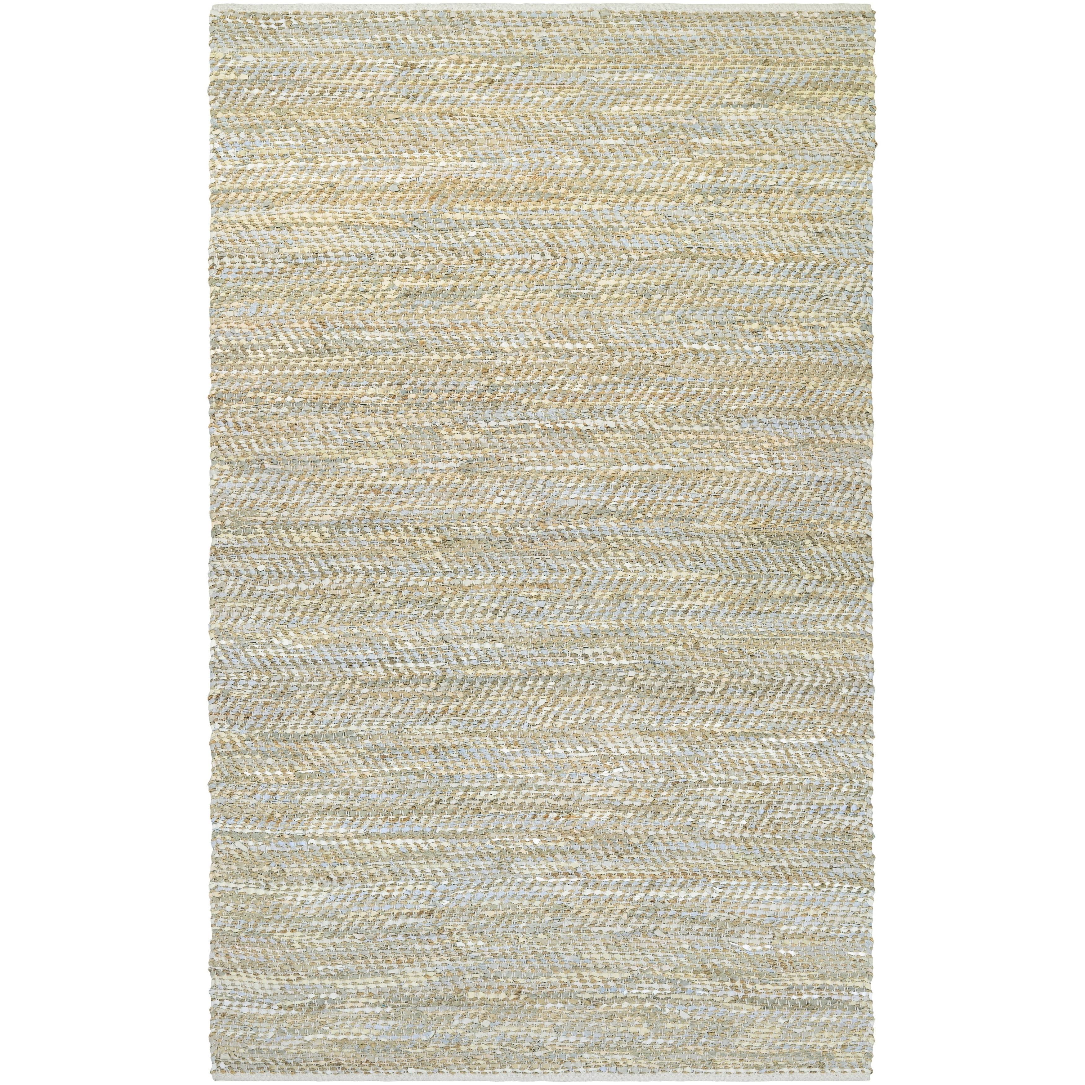 Couristan Nature's Elements Clouds Ivory/Oatmeal/Sky Blue Area Rug - 3' x 5' AW_RL7HVYMS