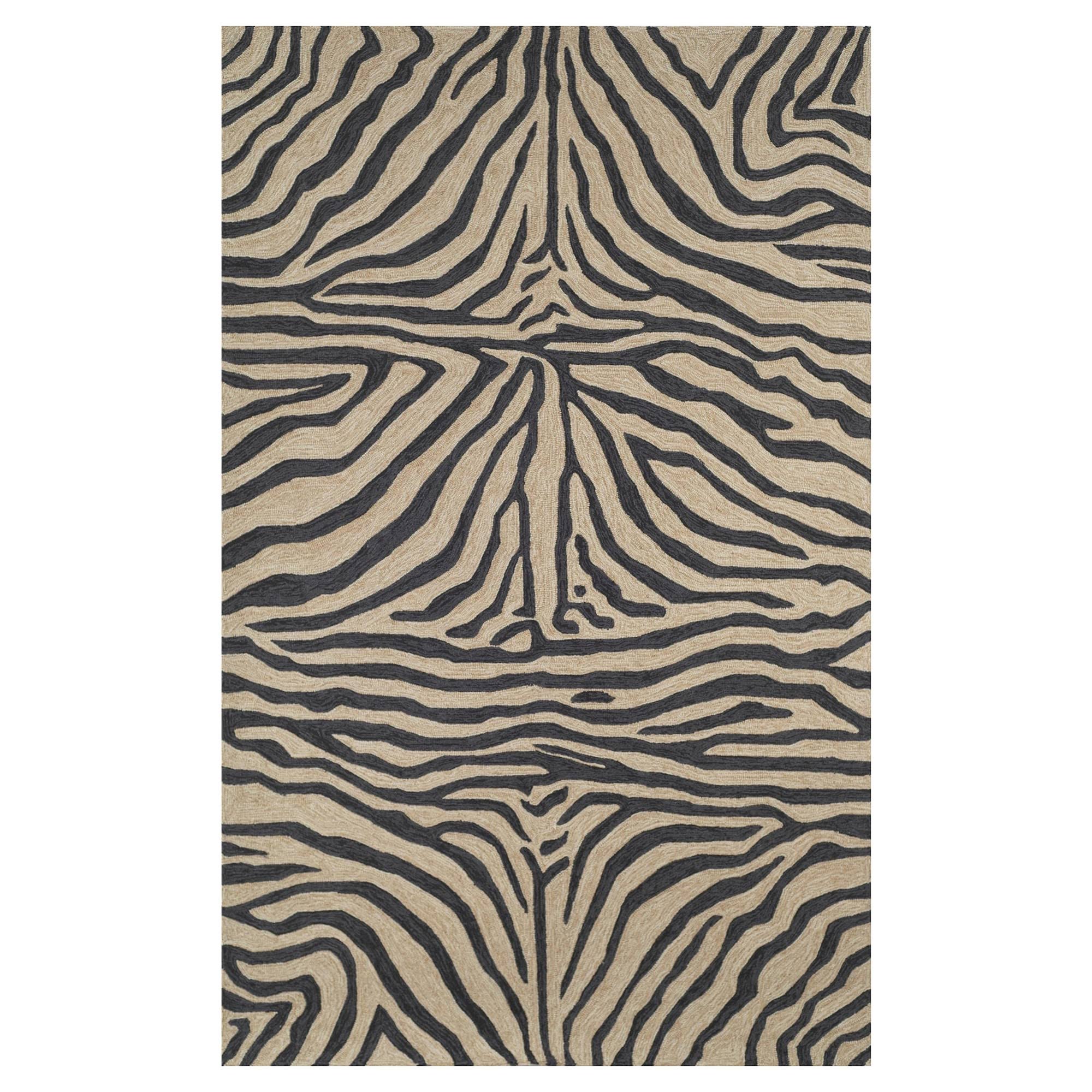 Trans-Ocean Ravella Zebra Black Rug 8'3 2X_9XFWNGNJ