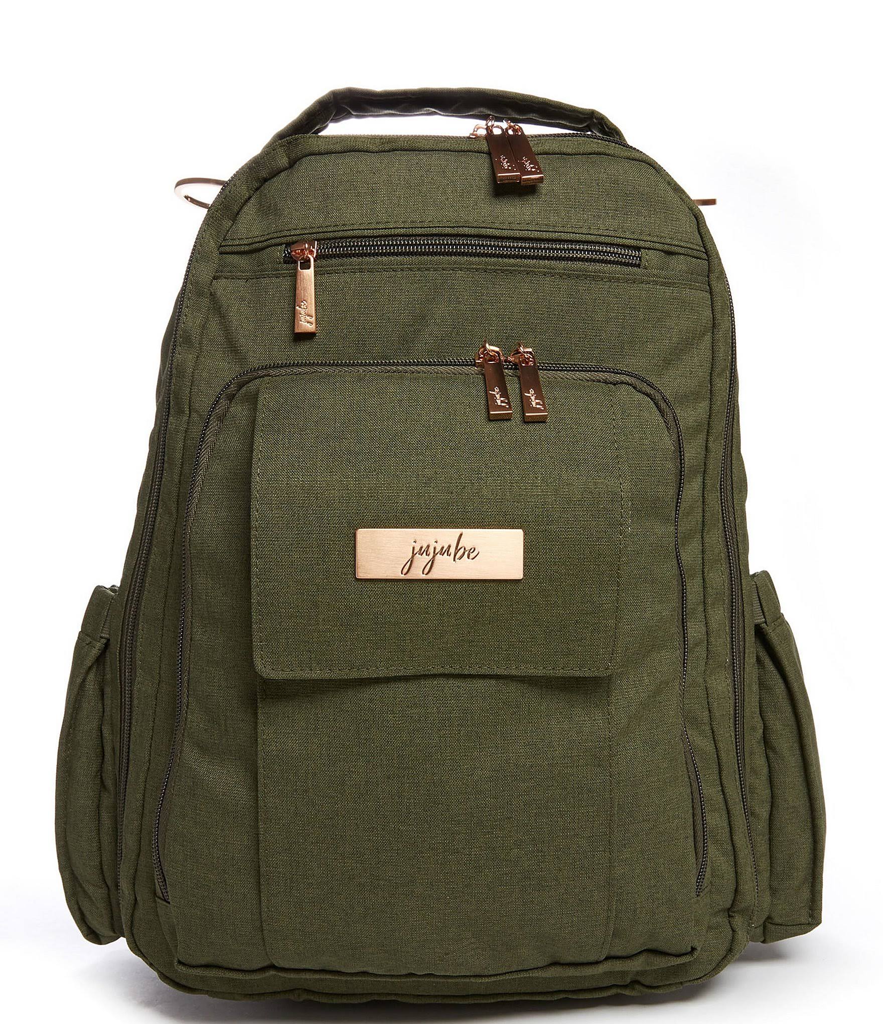 Ju-Ju-Be Be Right Back Diaper Backpack - Olive KZ_K3LCUULC