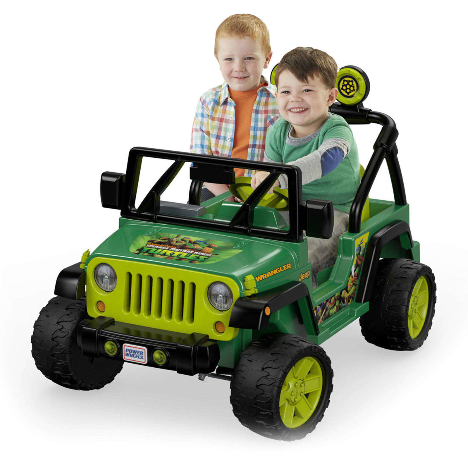 Power Wheels Nickelodeon Teenage Mutant Ninja Turtles Jeep Wrangler PE_46A4S40I