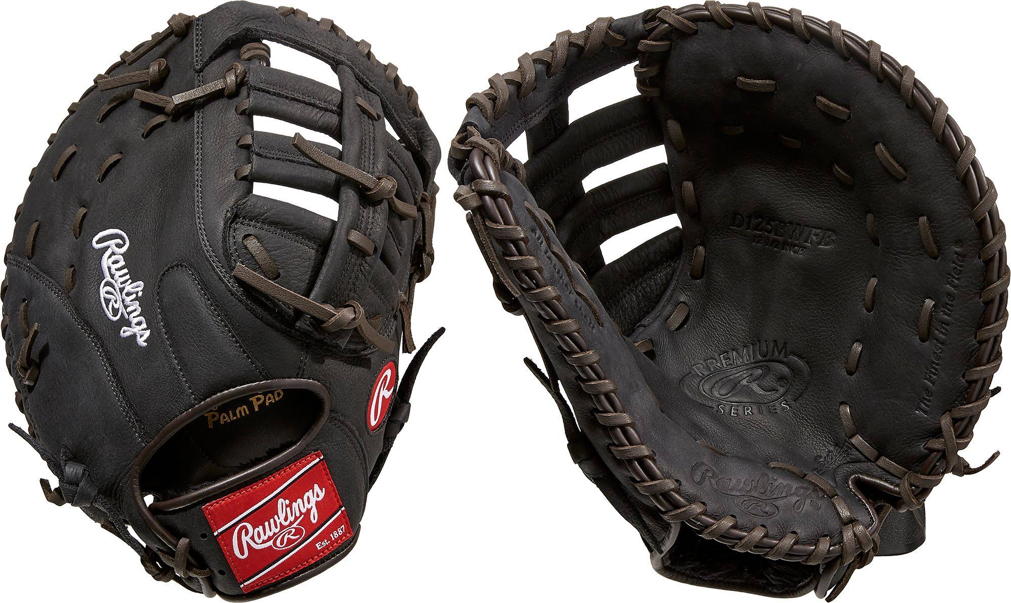 Rawlings 12.5'' Premium Series First Base Mitt 2020, Black RU_ZIKJIU67