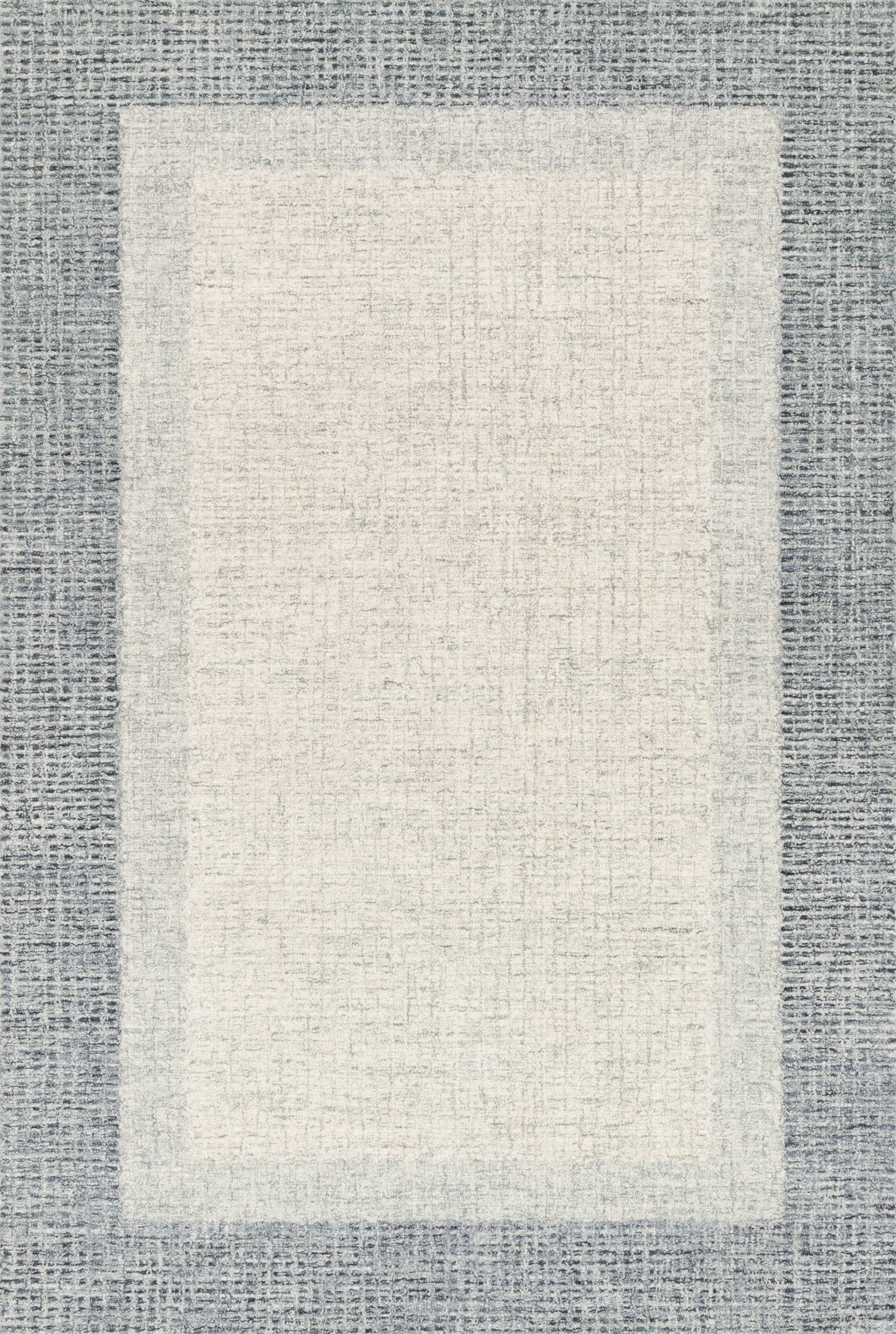 Loloi Rosina ROI-01 Grey Blue Rug - 7 ft 9 in x 9 ft 9 in NE_RB6QMPG4