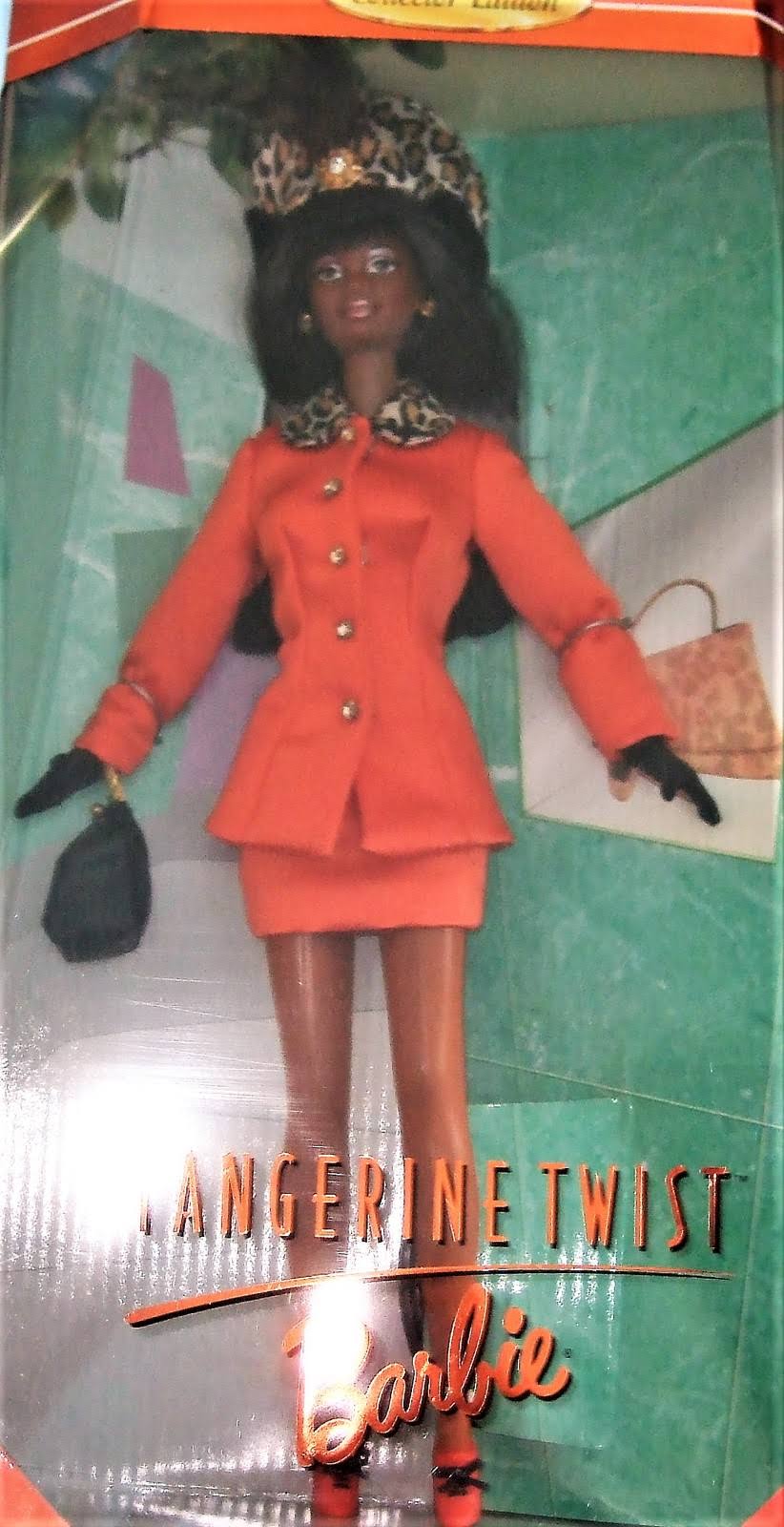 Barbie Tangerine Twist Orange Suit Hat Doll, 1998 T8_UBHGWAZU