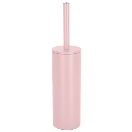 Toilet Brush and Holder Spirella Akira Matte Pink Stainless Steel XZ_QQSXYNYL