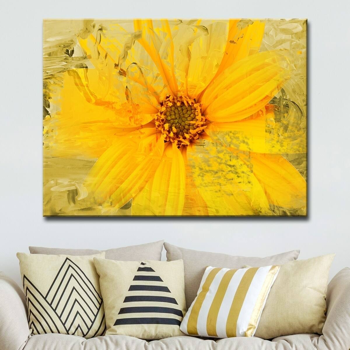 Ready2HangArt 'Painted Petals XXXVI' Floral Canvas Wall Art - 40 CL_MTI3SQNP