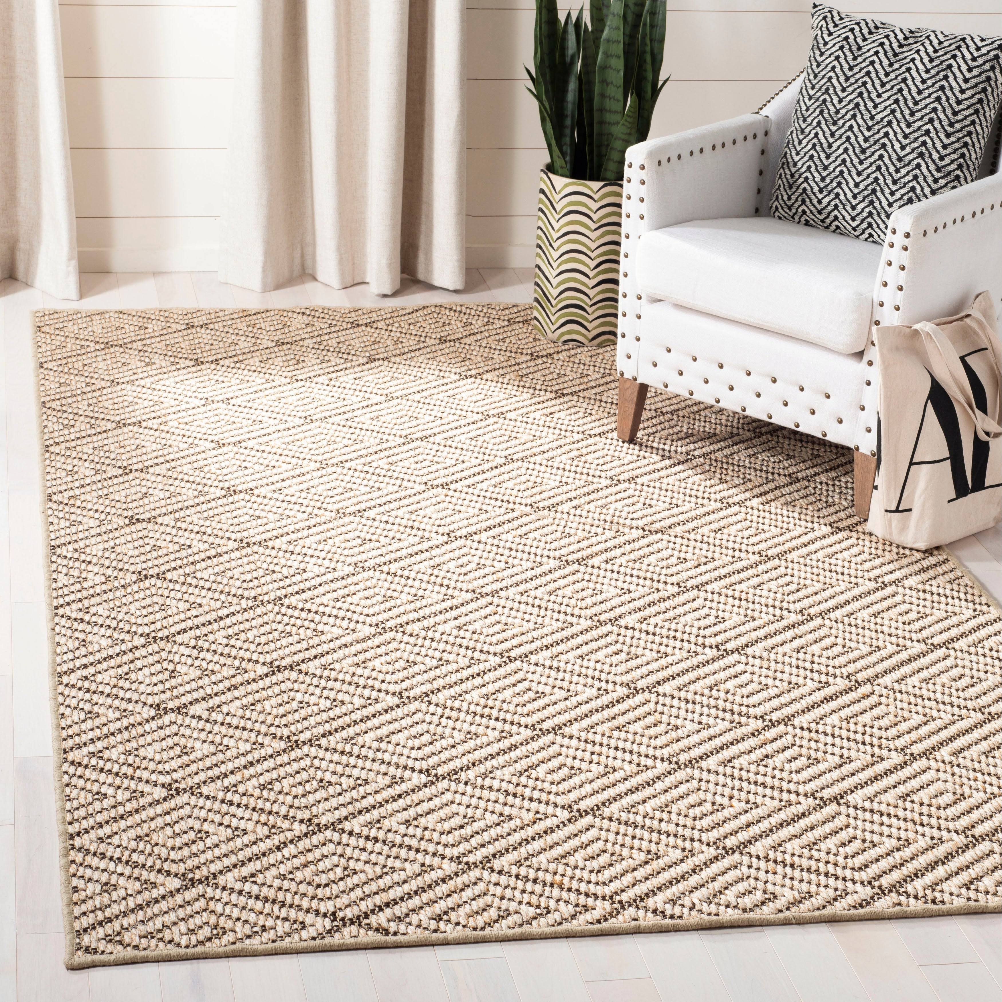Safavieh Palm Beach 360 Area Rug | Beige / Brown | 5' x 8' Rectangle CY_BBDLVU30